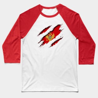 Montenegro Shredding Baseball T-Shirt